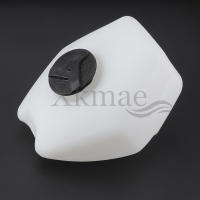 Nueva Tanque De Combustible Para Moto Mini 1L Blanco Adecuado Para Motocicletas Mini Moto Crosser Y Dirt Bike De 47cc 49cc 2 Tiempo Partes De Motocicleta - details 2