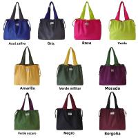 Bolsa De Compras Ecológica Y Fashion Con Cierre De Cordón Bolsa De Viaje Impermeable Reutilizable Y Plegable Para Supermercado - details 6