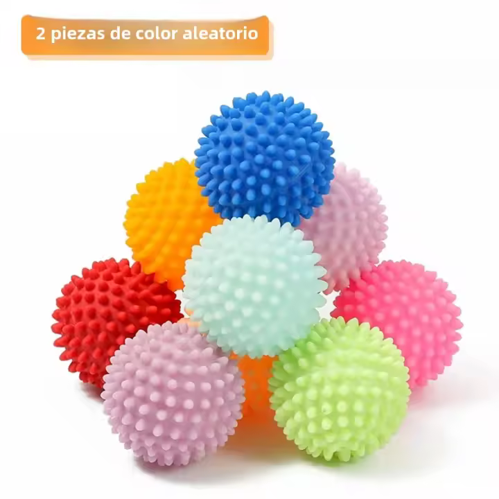 4/2Pcs Bolas De Lavandería Mágicas Para Máquina De Lavar Reutilizables Antidesnudos Suavizante De Tela Para Limpieza Doméstica - 1