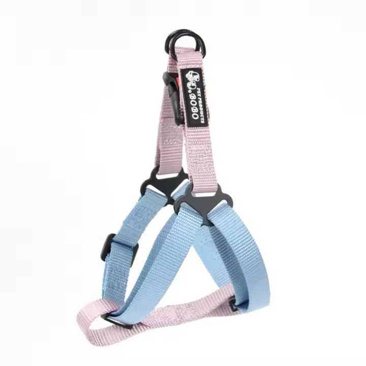 Correa Ajustable Para Perros De Nylon Transpirable Alta Calidad Con Correa Antipérdida Para Caminar Y Animales - 1