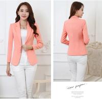 Chaqueta De Negocios Para Mujer Estilo Lady Oficina Elegante Y Ajustada Cierres Únicos Blazer Formal Para Todas Las Estaciones - details 31