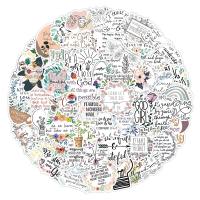 100pcs Pegatinas De Citas Inspiracionales Para Tablero De Visión Motivacional Adecuado Para Adultos Adolescentes Estudiantes Y Profesores Decoración Estética Regalo - details 0