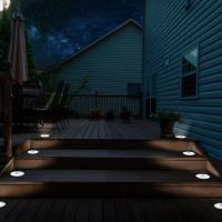 Lámpara Subterránea Solar LED Para Jardín Exterior Luz De Noche Impermeable Para Paisaje Vivienda De Villa Luz De Césped - details 10