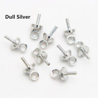 Conector De Encanto De Perla Para Joyería DIY 50-100pcs Ojales De Latón De 3/4/5/6/8mm Para Creación De Joyas - details 3