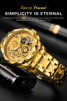 Reloj De Hombre POEDAGAR Moda Cronógrafo Luminoso Impermeable Con Fecha Reloj De Pulsera De Acero Inoxidable Cuadrado Reloj Para Hombre - details 4