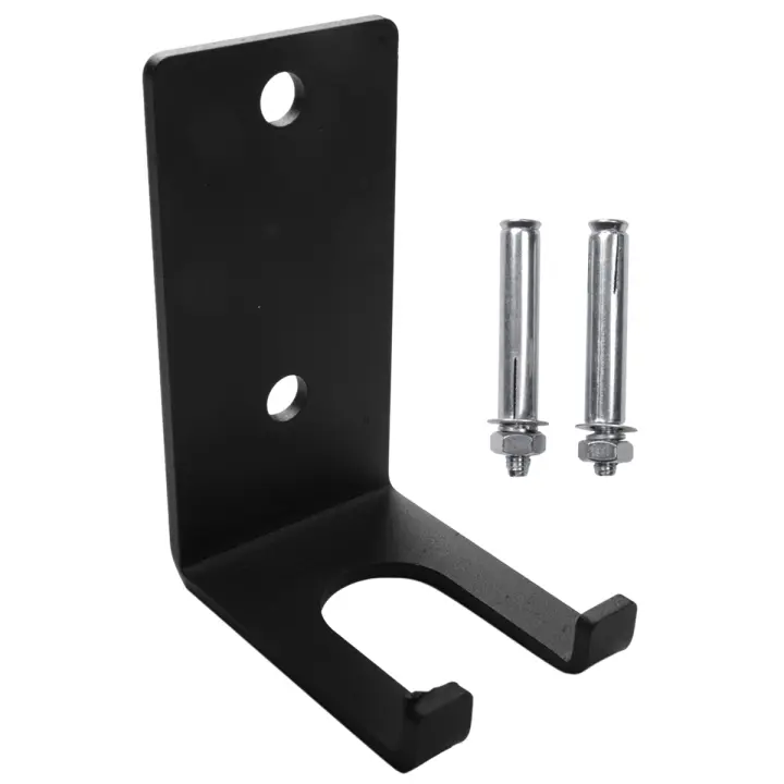 Soporte para barra con barra, soporte de pared resistente, estante de almacenamiento, soporte para barra para el hogar, garaje comercial, gimnasios - 1