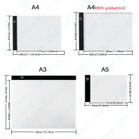 Tablero De Dibujo LED A3/A4/A5 Con 3 Niveles De Iluminación Juguete Educativo Para Niños Fomenta La Creatividad Regalo Ideal Para Crear Arte - details 0