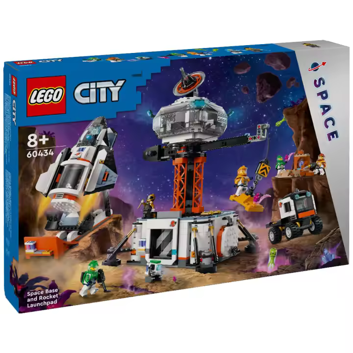 LEGO CITY - BASE ESPACIAL Y PLATAFORMA DE LANZAMIENTO,  60434, TIENDA CON LICENCIA OFICIAL - 1
