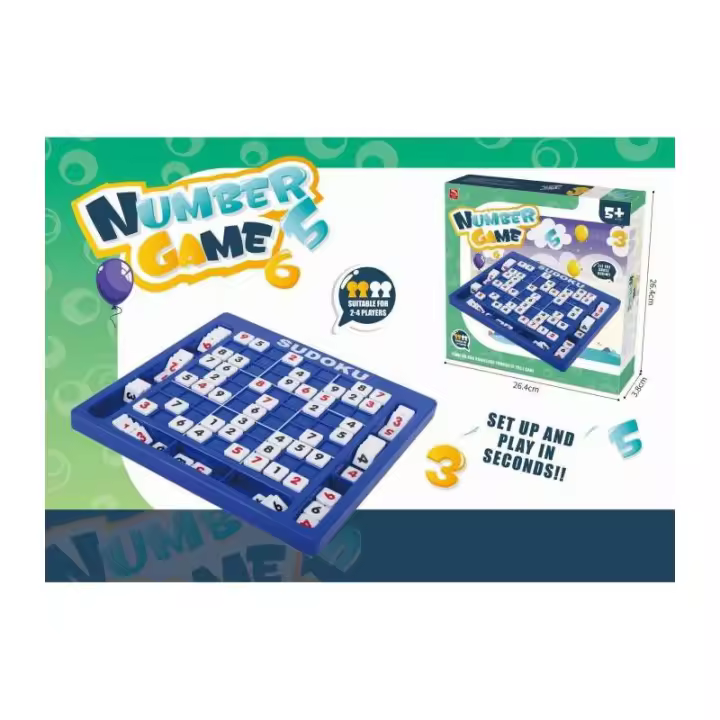JUEGO NUMBER GAME SODOKU DE PANRITOS - 1