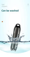 Tijeras De Uñas Anti-Salpicaduras Desmontables Diseño De Acero Inoxidable + ABS Resina Herramientas De Manicura Para Hombres Y Mujeres - details 8