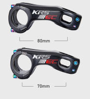 KRSEC Tímbrido De Bicicleta De Aluminio CNC Para Montaña Y Carretera Negativo 20 Grados 70mm 80mm 90mm 100mm Accesorios De Ciclismo - details 5