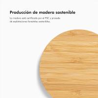 Set de 2-4 Tarros de Vidrio con Tapa de Bambú, Borosilicato Transparente, Resistentes y Herméticos, Tarros de almacenamiento de cristal claro y seguro, ideal para alimentos. Alta calidad y durabilidad. Disponible en 800 ml hasta 1400ml. - details 4
