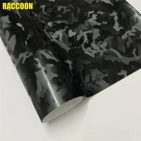 Película De Envoltura De Vinilo Negro Cómodo Para Coche Bicicleta Y Motocicleta Estilo Cómodo De Fibra De Carbono Y Camuflaje - details 5