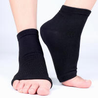 Parche De Gel Elástico Para Arco De Pie Con Almohadilla Suave Soporte De Arco De 1/2 Pareda Suela De Calcetines Alivio De La Fatiga Del Pie Calcetines Ortóticos - details 11