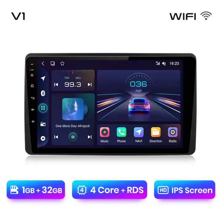 Junsun Radio Coche para Renault Duster HM 2 2020 2021 Arkana 2019 2020 2021 AI Voice 2 din Pantalla Coche Android Auto Multimedia Navegación GPS Auto radio - 1