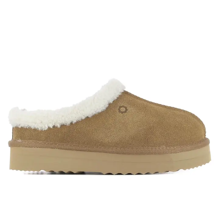 CAMILA'S Zuecos de plataforma MINA de color Camel - 1