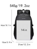 Mochila Grande Para Hombres Y Mujeres Mochila De Negocios Multifuncional De Viaje Con Compartimento Para Computadora Mochila Escolar De Alta Capacidad De Oxford - details 0