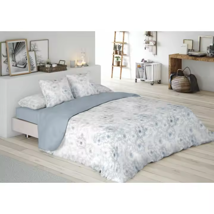 Juego de funda nórdica Pierre Cardin JEWEL Azul Cama de 105 3 Piezas - 1