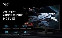 KTC Monitor Gaming 24 Pulgadas H24V13, 100Hz, FHD 1920*1080, HDR10, FreeSync & G-Sync, 16:9, 104% sRGB, Pantalla de reducción de luz Azul, DP, HDMI, Windows Mac PC, for FPS MOBA RPG RTS Gaming, Office - details 0