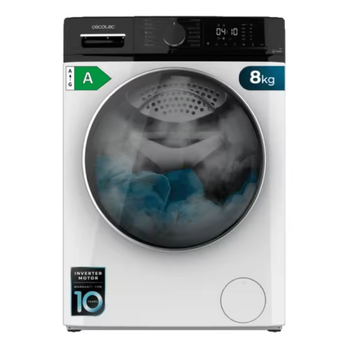 Lavadora CECOTEC DressCode 8610 Inverter A 8Kg - 1