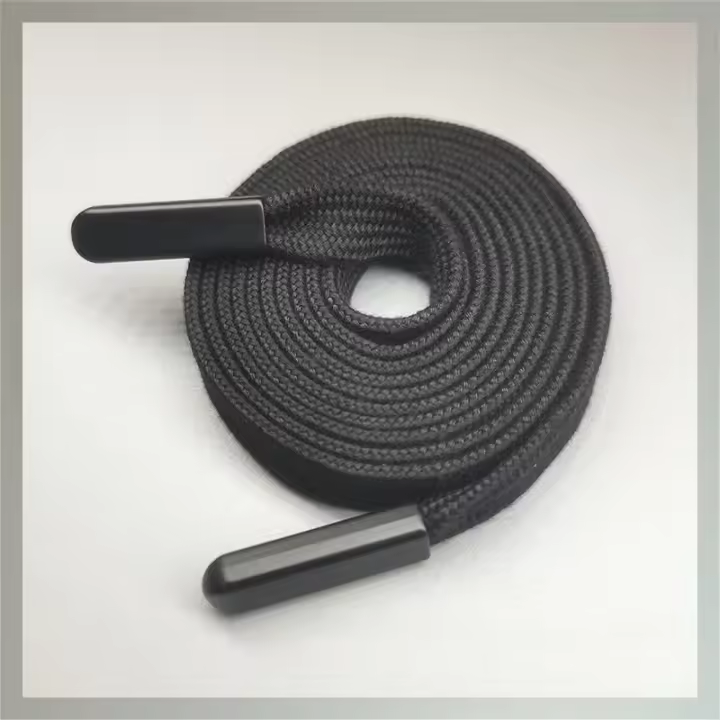 Cordón De Cinturón Para Sudadera Con Cordón De Metal Coloreado Accesorios De Ropa DIY 1.4 Metros Correa Plana Para Deporte Y Moda - 1