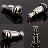 4Pcs Valvulas De Rueda Para Coche Y Motocicleta En Acero Inoxidable Con Cubiertas Antipolvo Para Neumáticos - details 6