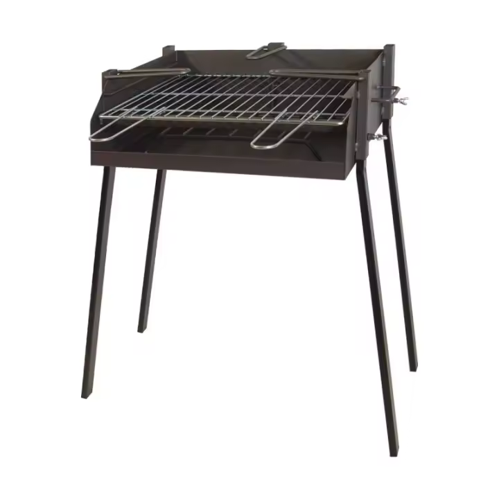 Barbacoa de Carbón con Patas Imex el Zorro Negro Metal 50 x 40 x 75 cm - 1