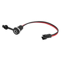 1PC Jack De Poder DC 5.5 X 2.1mm Femenino Panel Montado Con Cable JST SM Macho De 2 Pin Para Scooter Eléctrico - details 8