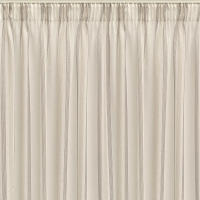 Cortina Rebeca Gris confeccionada cinta multiusos (Pasabarras y cinta fruncidora). Visillo Jacquard de rayas verticales fabricado con materiales reciclados y de calidad. Cortinas para salón, dormitorio y cocina. Fabricado en España - details 1