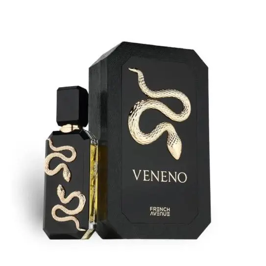 Fragrance World Veneno Bianco EDP Spray 100ml – Perfume Árabe 100% Original Unisex de Alta Gama con Esencia Hipnótica, Sofisticación Blanca y Misterio Oriental - 1