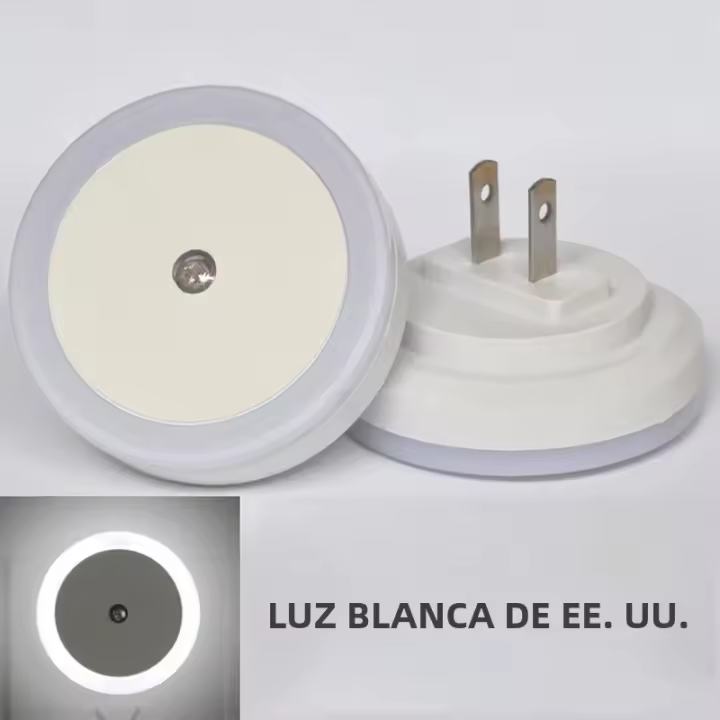 Lámpara De Noche LED SanjiCook Con Sensor Automático Para Pared Iluminación De Pasillo Y Camino 110-230V Enchufe EU/US - 1