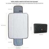 Alfombrilla De Cambio Para Bebé Recién Nacido Plegable Y Resistente Al Agua Multifuncional Portátil Matrícula De Pañales Para Niños Y Niñas De 0 a 12 Meses - details 13