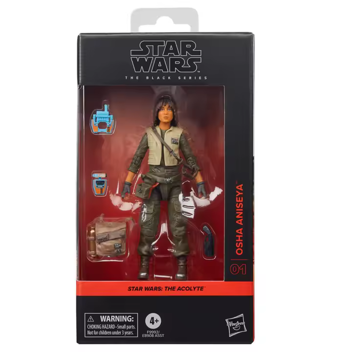 Figura Osha Aniseya The Acolyte Star Wars 15cmFigura  Coleccionable - Idea de Regalo- Mercancia Oficial - Juguetes para Niños y Adultos - Movies Fans - Muñeco para Coleccionistas y Exposición - 1