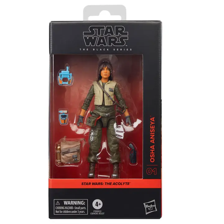 Figura Osha Aniseya The Acolyte Star Wars 15cmFigura  Coleccionable - Idea de Regalo- Mercancia Oficial - Juguetes para Niños y Adultos - Movies Fans - Muñeco para Coleccionistas y Exposición - 1