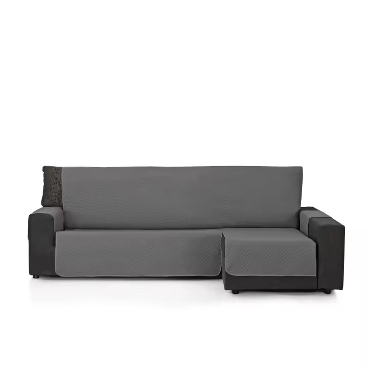 Cubre Sofá Chaise Longue Burano de Valentia Home para Proteger y Decorar Tu Salón - Más Colores Disponibles - 1