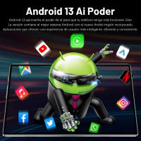 2025 5G Nueva tableta de 10,1 pulgadas Android 20000mAh 16GB Ram 1TB ROM Android 13,0 WiFi 14 Rojo de la tableta nuclear PAD Global - details 4