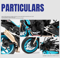 Modelo De Motocicleta Yamaha R1M a Escala 1/12 En Aleación De Zinc Con Absorción De Choque Regalo Para Niños Juguetes De Motocicleta De Escala Pequeña - details 8
