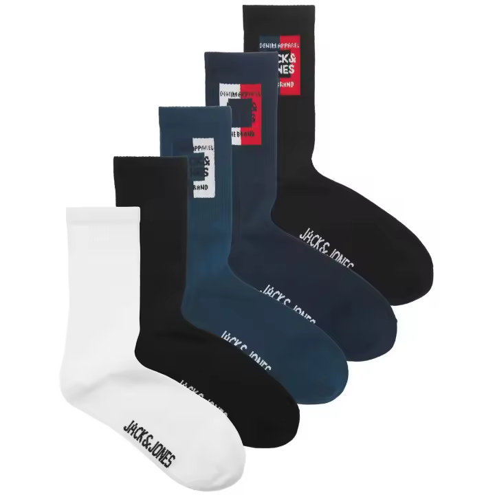 Calcetines marca Jack & Jones modelo 12237706 para accesorios en color negro - 1