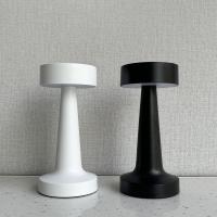 Lámpara De Mesa Recargable USB LED Táctil Sin Cable Para Decoración De Habitación Iluminación De Ambiente Para Café Restaurante Hogar - details 2