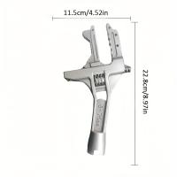 Llave De Múltiples Funciones Gran Final Abierto Universal Para Tuberías De Agua Herramientas De Reparación De Baño - details 6
