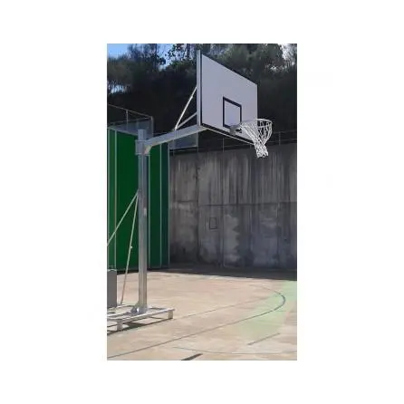 Softee Equipment - Canastas Galvanizadas Baloncesto Deluxe Monotubo Trasladables - 1
