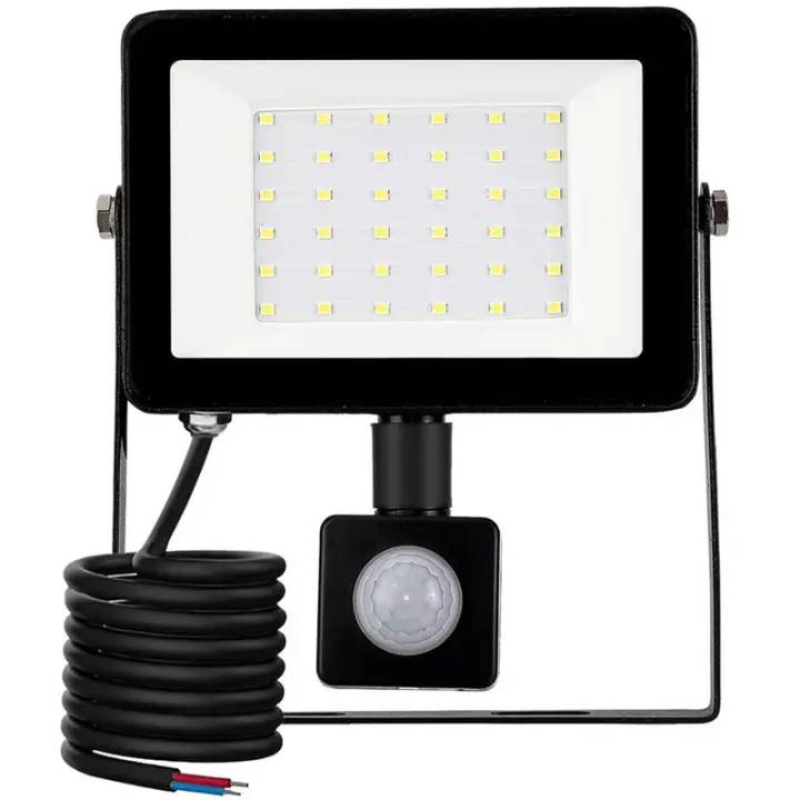 Foco LED para Exteriores con Sensor de Movimiento, Luz Exterior 6500 K, Lámpara de Seguridad IP66 - 1