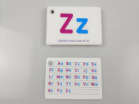 Tarjetas De Flash Alfabeto Doble Cara Para Niños Y Niñas Juguete Educativo De Aprendizaje De Letras ABC Para Preescolar Y Niños Chicos Y Chicas - details 5