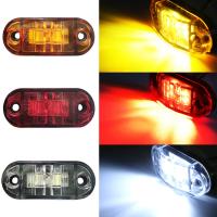Lámparas De Indicador De Lateral 4 LED 12V-24V Ovaladas Para Camiones Autobuses Y Caravanas Luz De Claridad Para Freno Delantero Y Trasero Accesorio De Vehículo - details 1