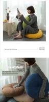 Cojín De Meditación Japonés Simple Color Sólido Grueso Tapete Tatami Almohadilla De Algodón Para Hogar Y Balcones - details 4