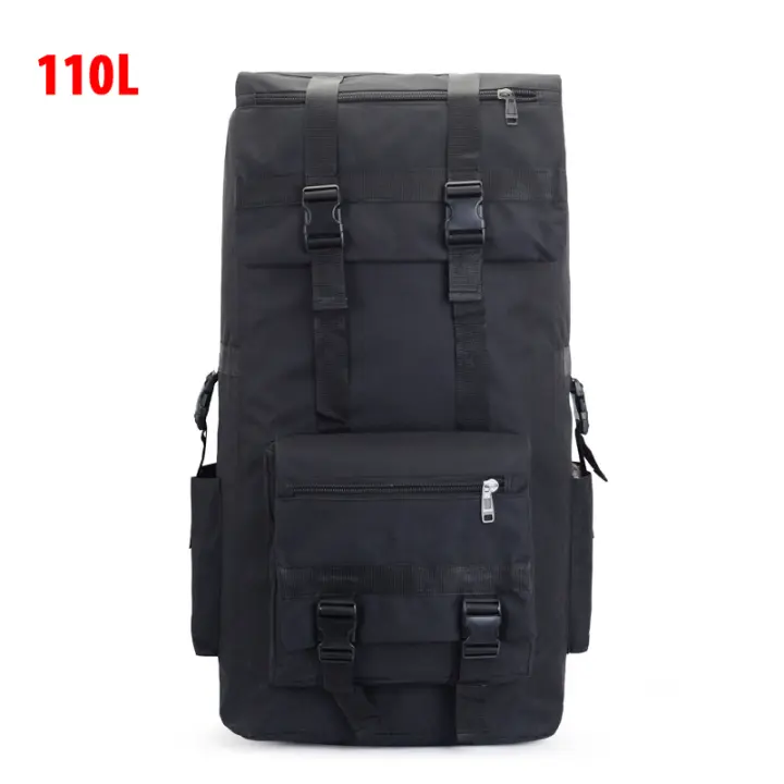 Mochila Táctica Grande De Viaje Para Camping Y Senderismo 110L 130L Bolsa De Hombro Militar Multifuncional Para Hombres Bolsa De Viaje Exterior - 1