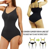 Talla Universal Body Moldeador Mujer Bodysuit Reductor Abdominal Control y Modelado Línea Invisible Shapewear Posparto, M-L y XL-XXL - details 0