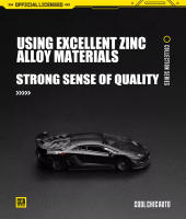 Modelo De Coche Estático CCA MSZ 1:64 Porsche AE86 De Aleación De Latón Para Coleccionistas Regalo De Juguete De Metal Sin Batería Para Adultos Y Niños - details 2