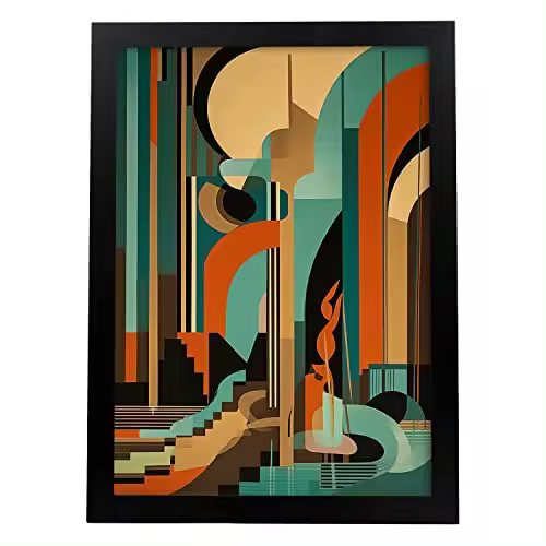Póster Minimalista Estilo Japonés Nacnic - 1