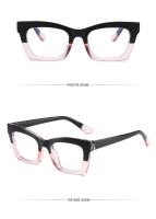 Gafas Antiglareante Retro Para Mujer Coloridas Protección Contra La Luz Azul Estilo Clásico Rectangular Material De Lente Y Marco Plástico - details 9